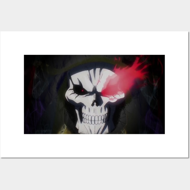 Overlord - Ainz Ooal Gown, Momon, Dark Swordsman Wall Art by oneskyoneland